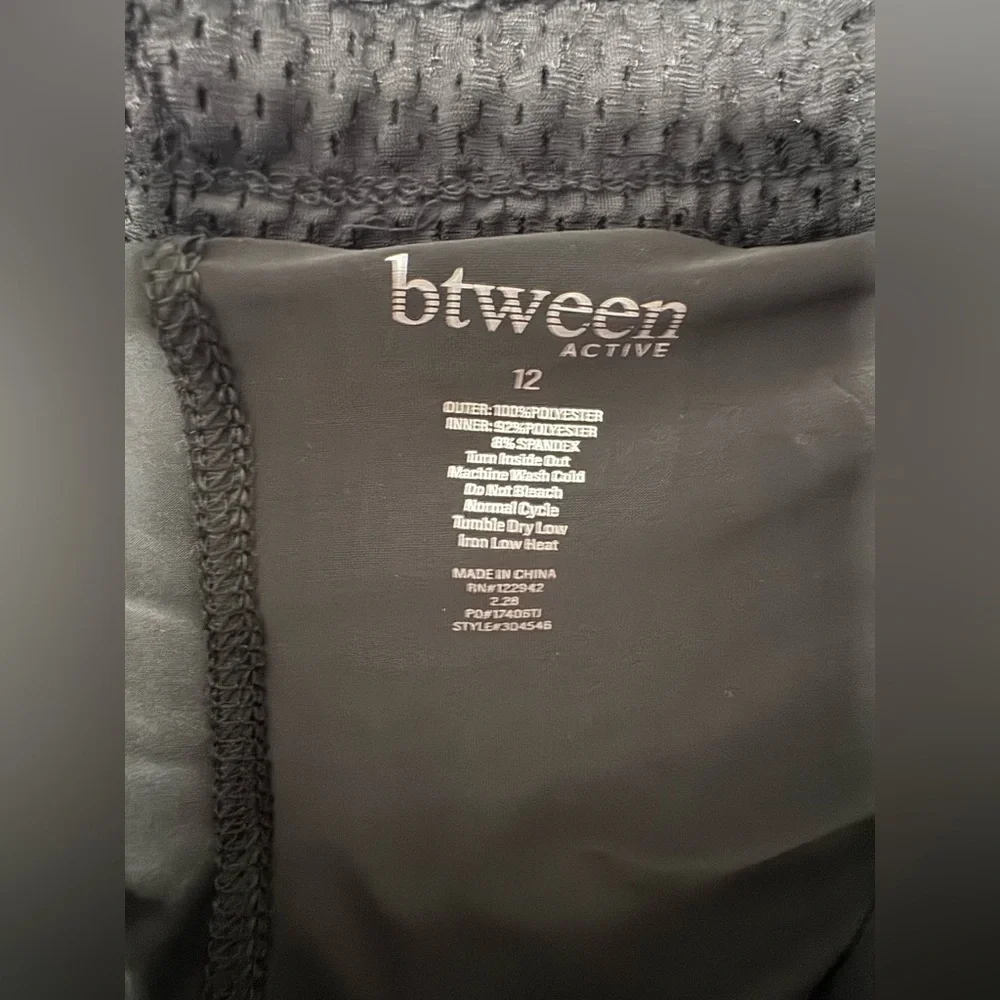 btween | Bottoms | Kids Girl Btween Active Athletic Shorts Black and Pink Set.
